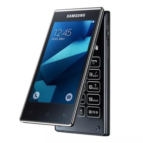 Original Unlocked Samsung G9198 Dual SIM 2GB+16GB Dual-Screen Flip SmartPhone US - Picture 2 of 12