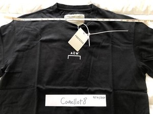 a cold wall logo tee