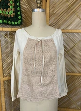 Odd Molly Anthropologie Top 100% Cotton Small