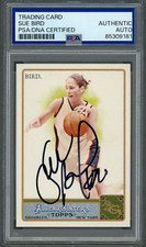 Sue Bird SIGNED 2011 Topps Allen & Ginter #190 USA Seattle Storm PSA Auto