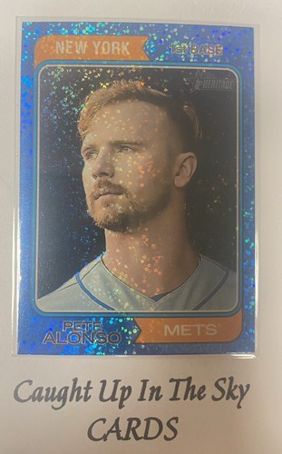 2023 Topps Heritage Blue Sparkle Singles-- Pick Your Card--$1 Ships All You Pick - Picture 13 of 18