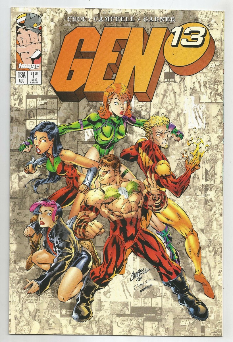 アメコミ　ジェン13 GEN 13 # 13A * J.SCOTT CAMPBELL art * IMAGE COMICS | eBay