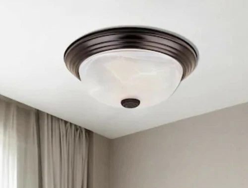 Designers Fountain 13.25" Oil Rubbed Bronze Incandescent Flush Mount Light - Picture 2 of 2