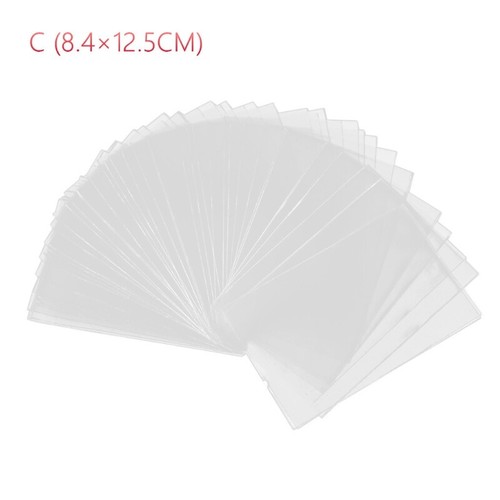 100Pcs/set Card Sleeves PVC Card Sleeve Baseball Card Sleeve Trading Card Sleeve