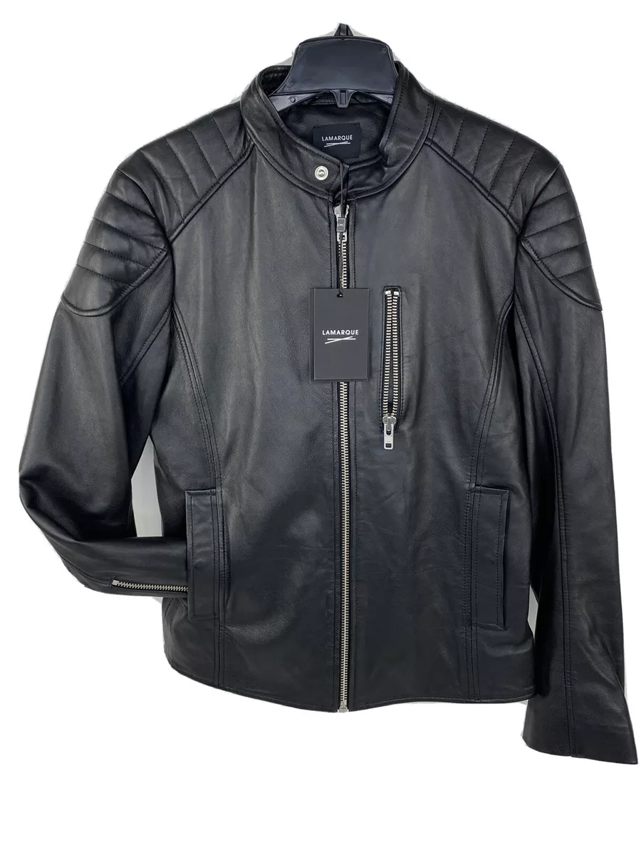 Lamarque leather jacket clearance mens