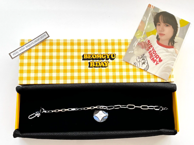 TXT BEOMGYU Birthday Official Bracelet + Photocard New / TOMORROW