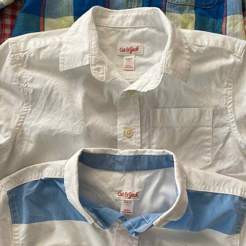 Youth Boy’s Size 6 & 7 6-7 Small Cat & Jack, Gap, & Art class shorts & shirts - Picture 3 of 5
