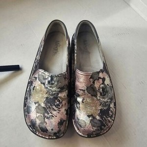 WOMENS ALEGRIA DEBRA MIX & MINGLE SZ 9 NURSING SHOE CASUAL B0022