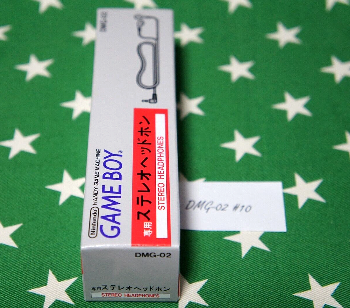 Original Gameboy Stereo Headphones | Sealed | New | Fast Original Gameboy Stereo Headphones | Sealed | New | Fast