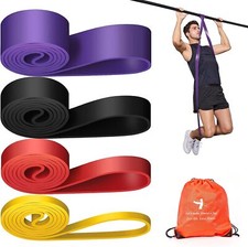 Pull Up Assistance Bands Set 5 LBS - 100 LBS, Long Resistance Bands for Pull ...