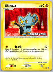 Shinx 098/130 Burger King Promos Reverse Holo