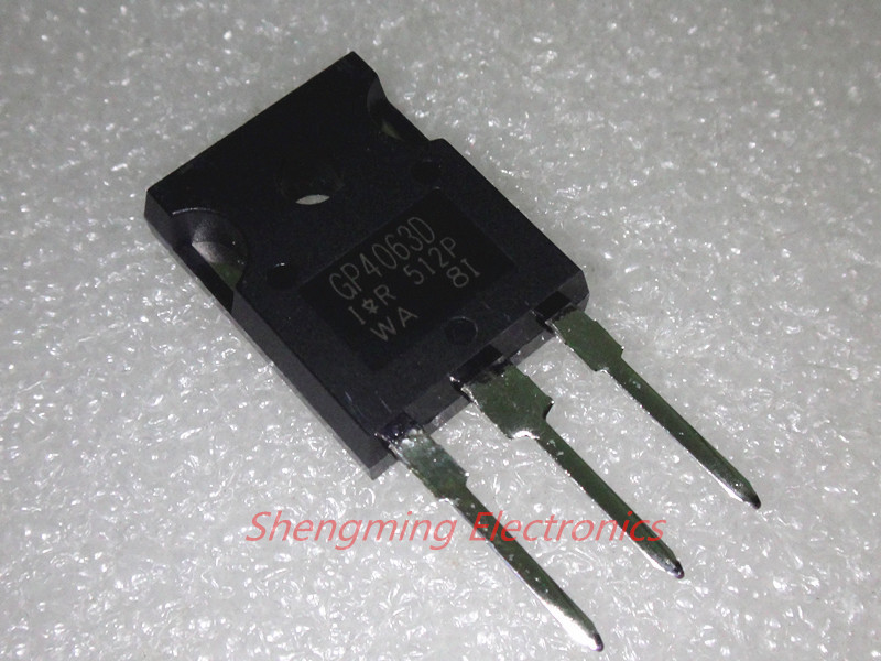 Transistor IRGP4063DPBF 10x - 600V, 96A, Formato TO-247, Ideali Per Riparazioni E Progetti Elettronici Ricambio Elettronica Potenza