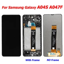 For Samsung Galaxy A04S A047F LCD Display Touch Screen Replacement±Frame