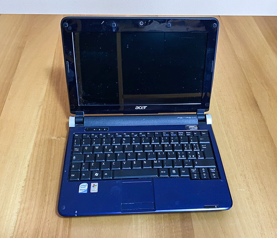 Acer Aspire One D150 KAV10 Netbook Blue Non funzionante + Confezione Originale - Immagine 4 di 4