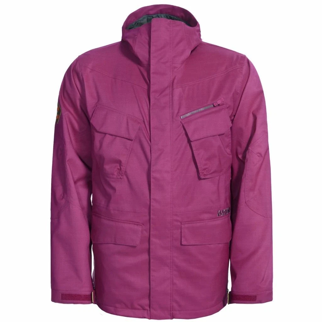 Burton TRACTION Board Riders Jacket Poison Berry Mens Medium Large