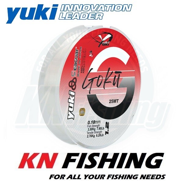 SEAGUAR YUKI GOKU Fishing Line Fluorocarbon 100% Invisible Japan
