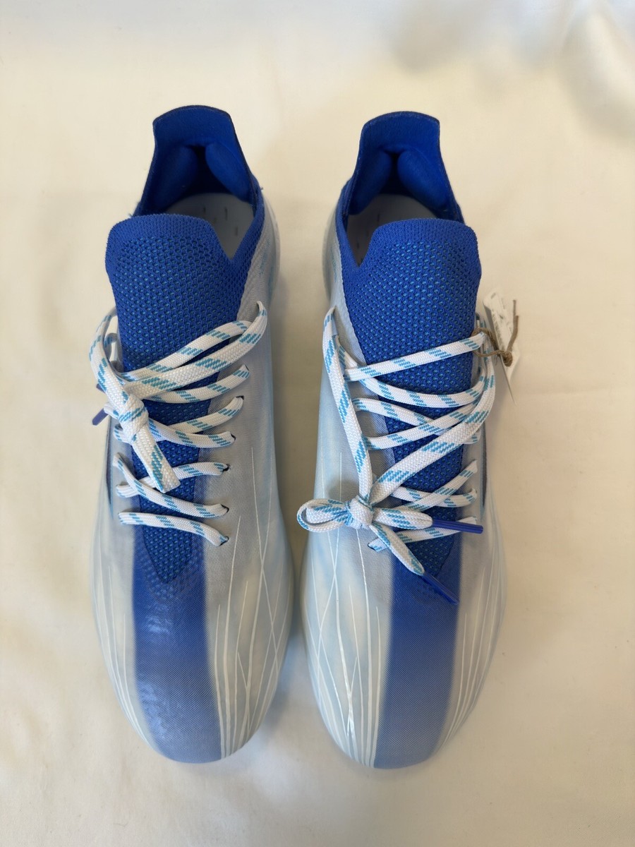 Adidas X Speedflow.1 FG GW7456 White Blue Football Men Adidas X Speedflow.1 FG GW7456 White Blue Football Men
