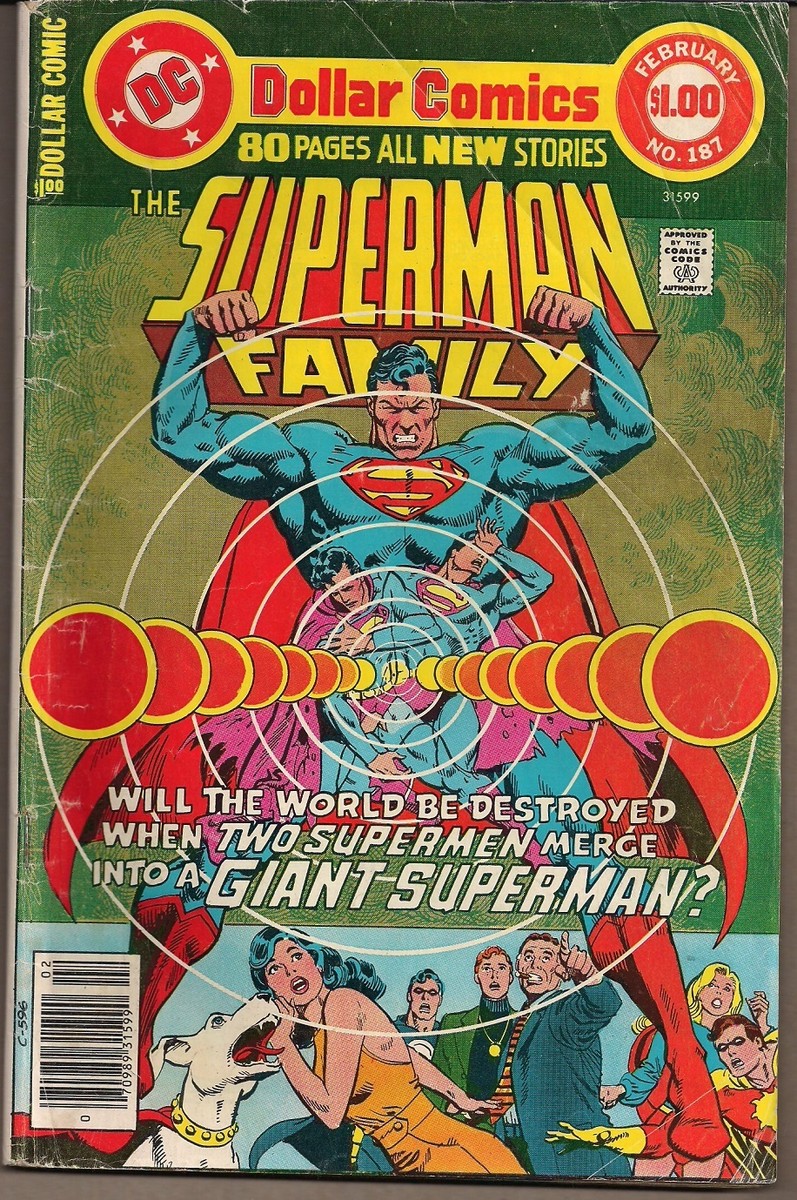 【lois Superman】 SUPERMAN FAMILY #187 DC 1978 JIMMY OLSEN LOIS LANE SUPERGIRL