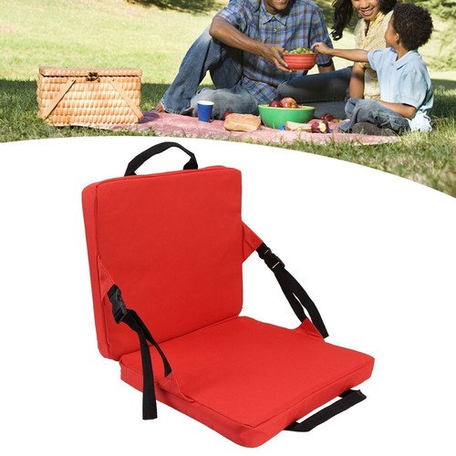 Outdoor Chair Cushion Portable Comfortable Oxford Cloth Foldable Stadium Seat - Picture 5 of 12