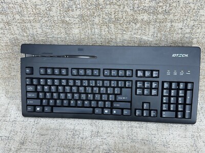 ID Tech With MagStripe Reader IDKA-234112B Keyboard USB - Quantity Available