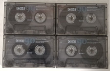 Lotto 4x SONY CDIT II 90 TIPO II 2 CROMO musicassette vergini cassette tape