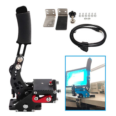 14Bit USB3.0 Handbremse Handbrake für Racing Games Wheel Stand G29 PS4/PS5 Blau.