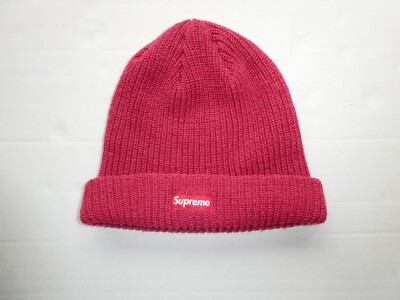 新品未使用 Supreme Heather Loose Gauge Beanie Supreme Heather Loose Gauge Beanie (FW17) - $32