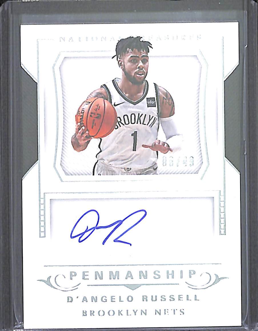2017-18 Panini National Treasures Penmanship Autograph #PM-DRS D