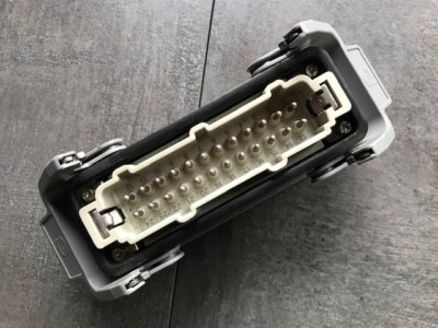 Harting HAN 24 E-N 16A 500V Steckverbinder Han E PIN 24 M Gehäuse Anschluß PG21