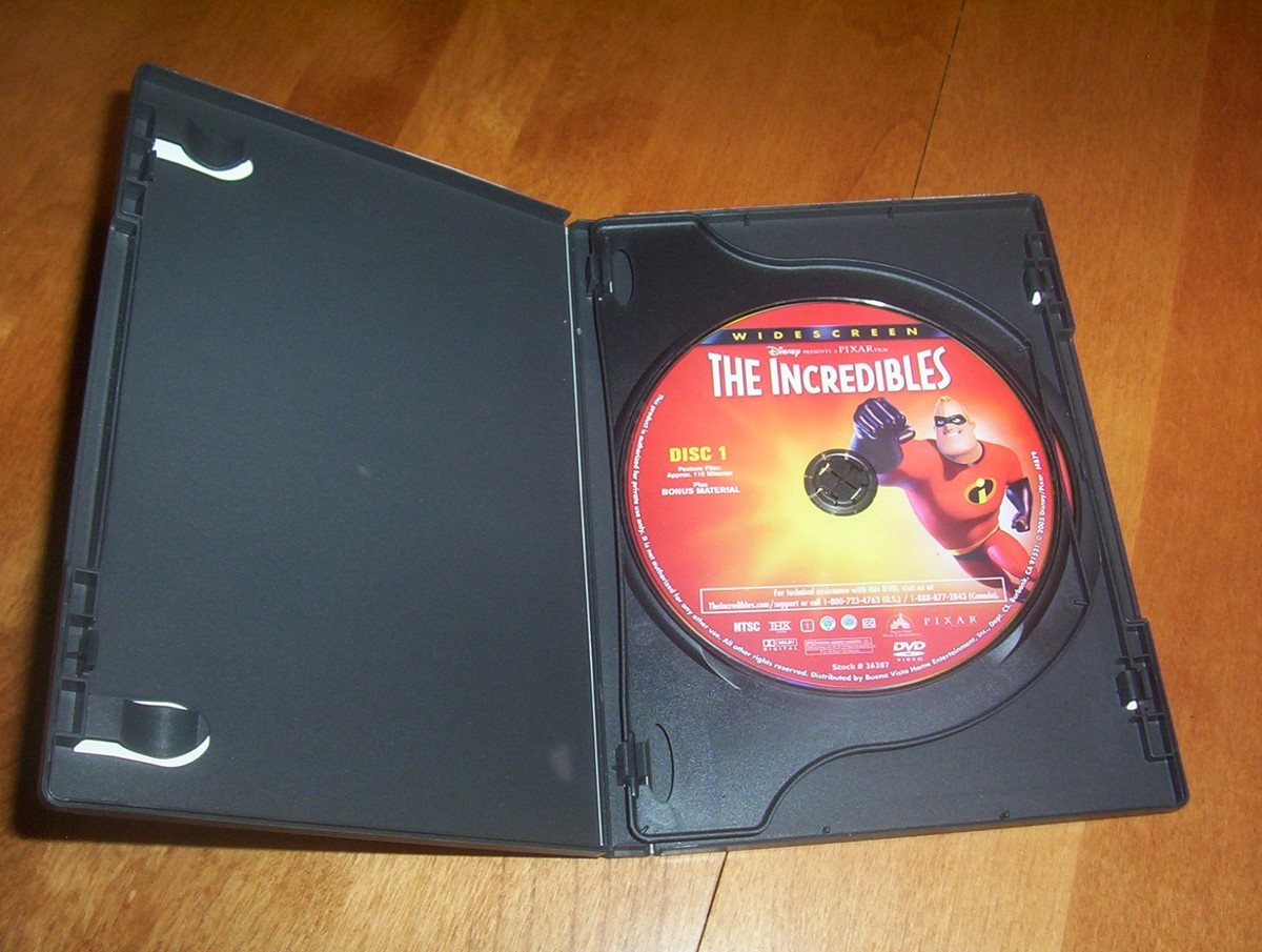 The Incredibles PIXAR Disney Classic Collectors Edition DVD