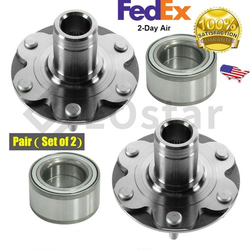 Pair(2) Front Wheel Hub & Bearing Assembly Fits 9607 Toyota 4Runner