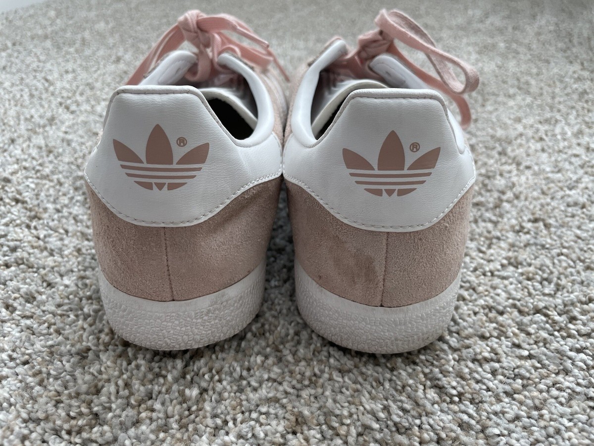 Adidas Vapor Pink & White Gazelle Laced Sneaker Tennis Shoes Women's US  Size 7 | eBay