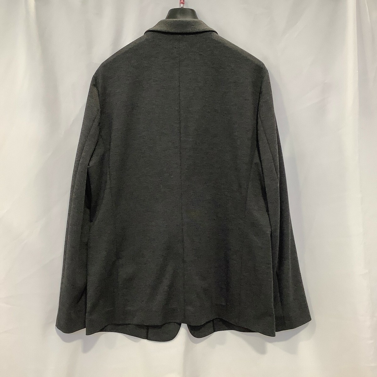 Emporio Armani Mens Giacca Heather Notch Lapel Gray Two