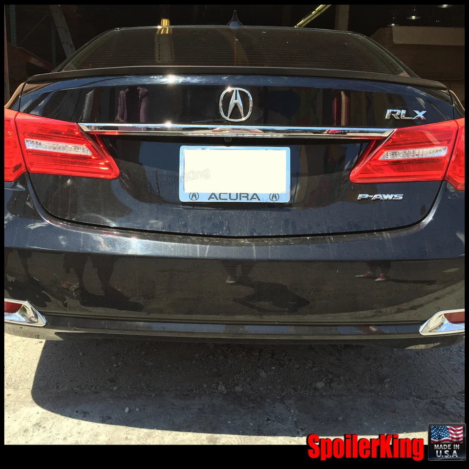(244L) Alerón labial trasero del maletero (se adapta a: Acura RLX 2014-2020) SpoilerKing Foto 2 de 4