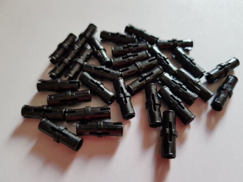 Lego 30 x 2780 Conector Negro con Pin Corto 4121715 (C01B) Tecnología - Photo 1/2