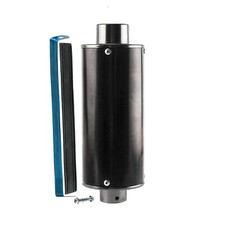 Silenciador silenciador tubo escape moto 1,25" 32 mm deslizable moto cross