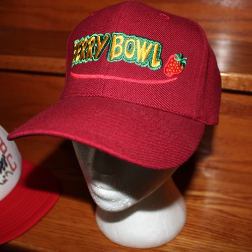 vintage BERRY BOWL baseball cap Nissin trucker hat Watsonville Berry Co