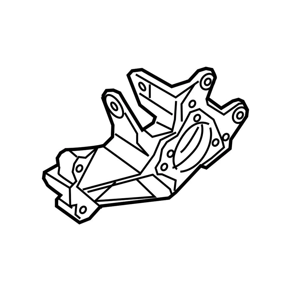 Подлинный оригинальный производитель Mopar задний пассажирский правый кулак подвески для Pacifica Voyager - Изображение 3 из 3