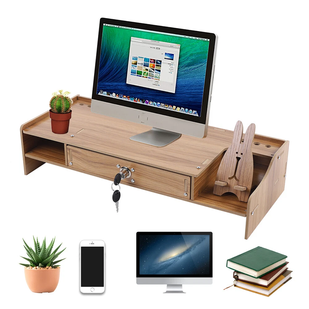 Laptop stand with drawer online