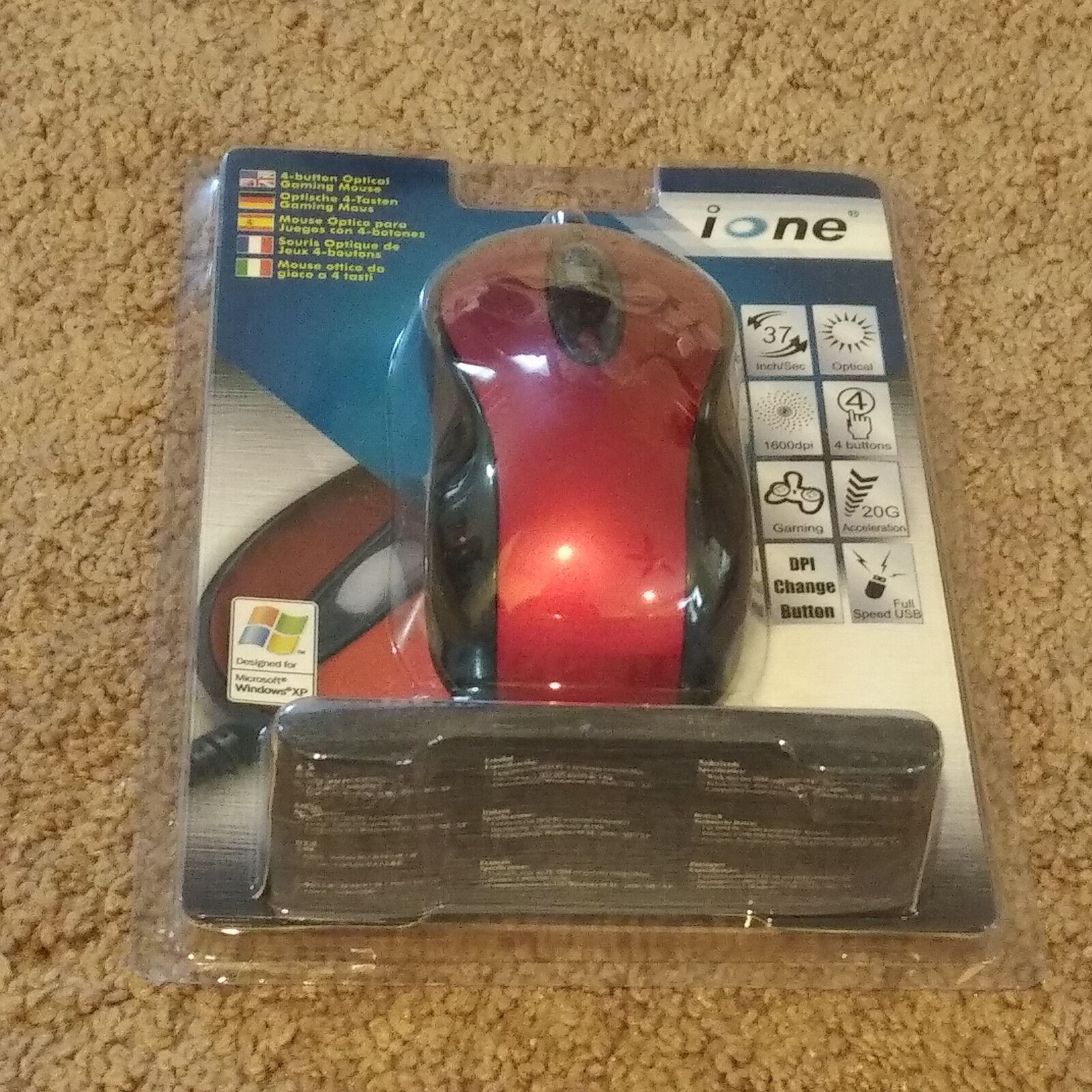 ione Lynx-r21 Optical Gaming Mouse