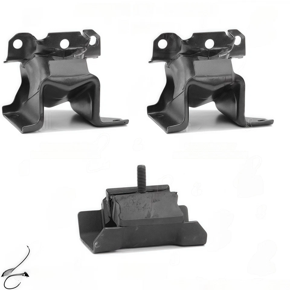 Kit de montaje de motor para Chevrolet Silverado 3500 2001 2002 2004 2005 2006 8,1 L V8 Foto 3 de 4