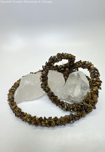 Artisan Tigers Eye Necklace & Bracelet 143g