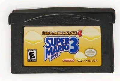 SUPER MARIO BROS 3 SUPER MARIO ADVANCE 4 GAMEBOY ADVANCE ~ TESTED WORKING 