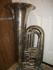 Working Orpheus BBb Tuba - Large Concert Tuba with strap/harness
