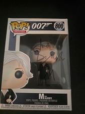 JUDI DENCH signed autograph in person FUNKO POP 007 JAMES BOND M ACOA 800