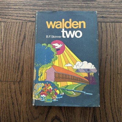 Walden Two by B.F. Skinner Book Club Edition 1948 HC DJ