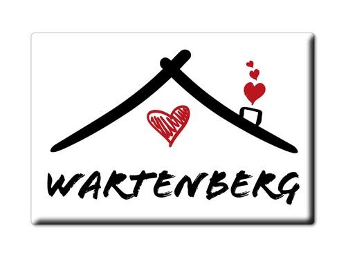 Imán de nevera Wartenberg apellido apellido Love cumpleaños grado veneno