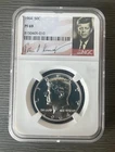 1964 Kennedy Silver Half Dollar Proof PF69 NGC Coin Portrait