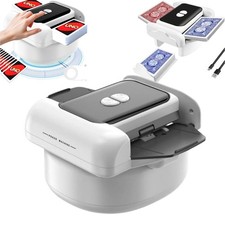 Automatic Card Shuffler Dealer Machine Rechargeable Playing Cards Poker Sorter