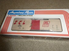 Vintage S Scale American Flyer Seaboard Coast Line Box Car 6-48306 MIB